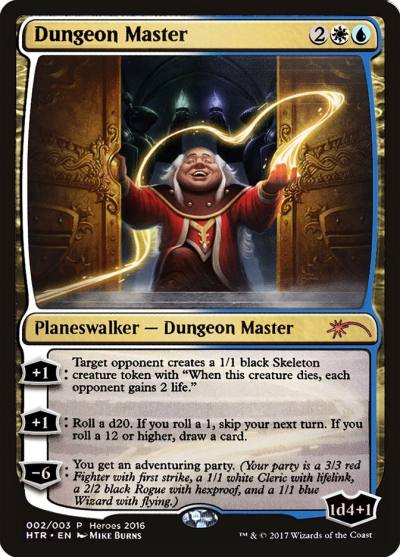 Dungeon Master PHTR-2 2016 Heroes of the Realm Magic card