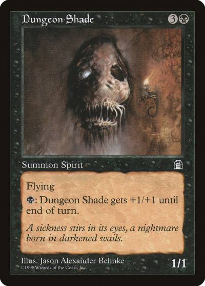 Dungeon Shade STH-58 Stronghold Magic card