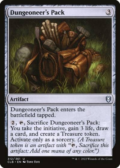 Dungeoneer's Pack CLB-312 Commander Legends: Battle for Baldur's Gate Magic card