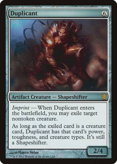 Duplicant CM1-7 Commander's Arsenal Magic card