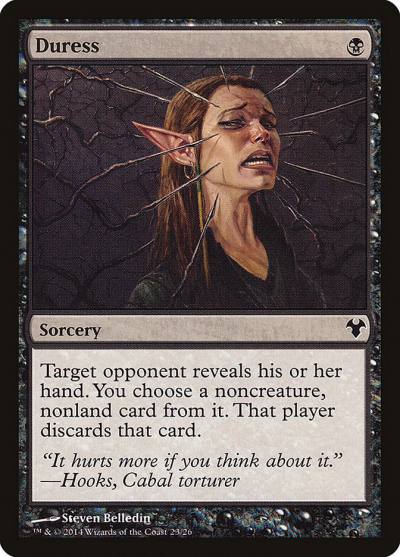Duress MD1-23 Modern Event Deck 2014 Magic card