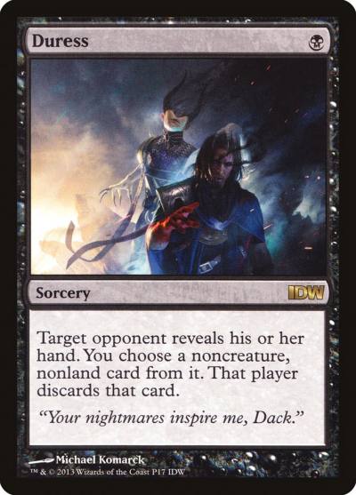 Duress PIDW-17 IDW Comics Inserts Magic card