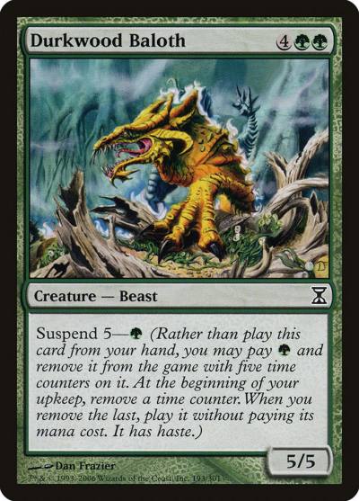 Durkwood Baloth TSP-193 Time Spiral Magic card