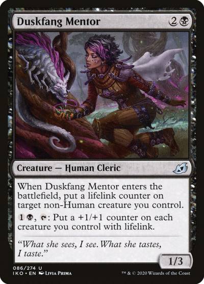 Duskfang Mentor 86 Ikoria: Lair of Behemoths Magic card