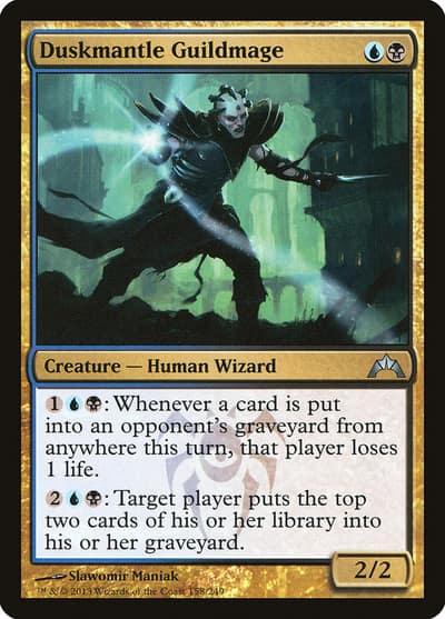 Duskmantle Guildmage 158 Gatecrash Magic card
