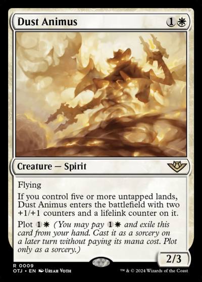 Dust Animus OTJ-9 Outlaws of Thunder Junction Magic card