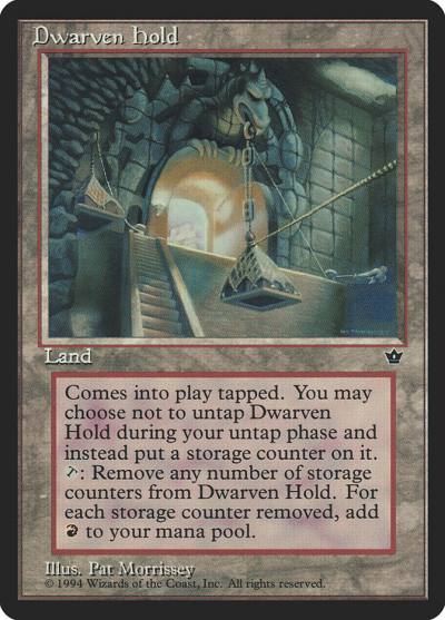 Dwarven Hold FEM-93 Fallen Empires Magic card
