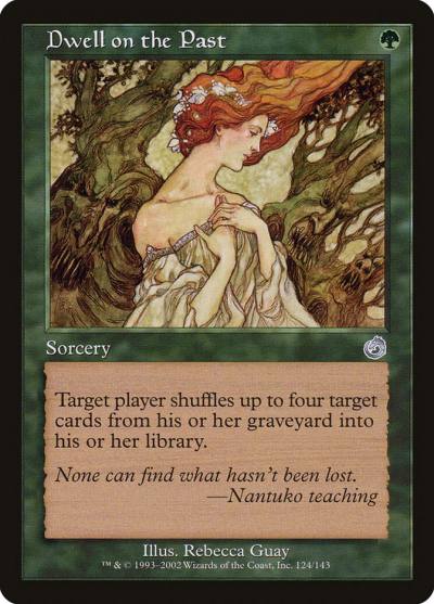 Dwell on the Past TOR-124 Torment Magic card