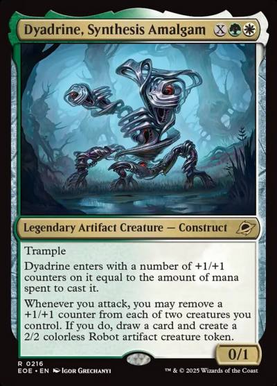 Dyadrine, Synthesis Amalgam EOE-216 Edge of Eternities Magic card