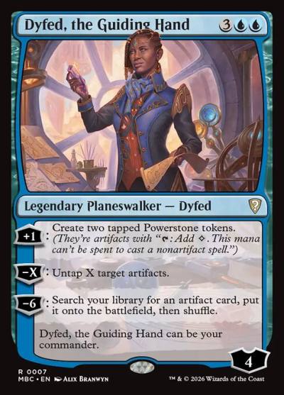 Dyfed, the Guiding Hand MBC-7 Mystery Booster Commander Edition Magic card