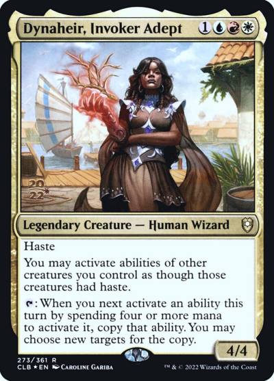 Dynaheir, Invoker Adept PCLB-273S Battle for Baldur's Gate Promos Magic card