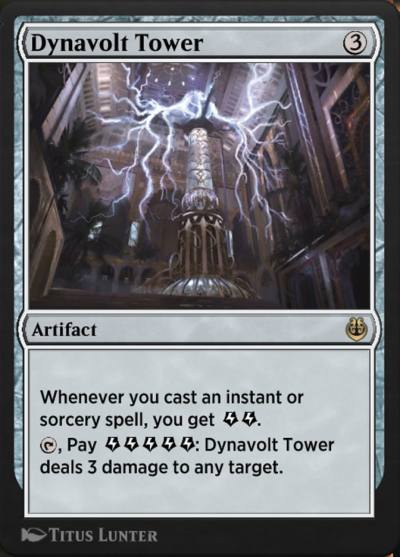 Dynavolt Tower KLR-235 Kaladesh Remastered Magic card