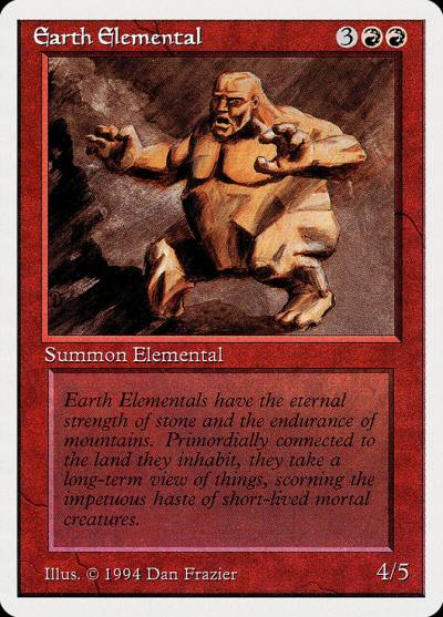 Earth Elemental SUM-146 Summer Magic / Edgar Magic card