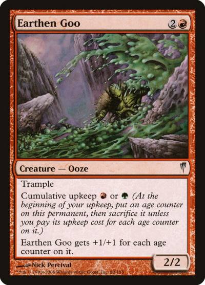 Earthen Goo CSP-80 Coldsnap Magic card