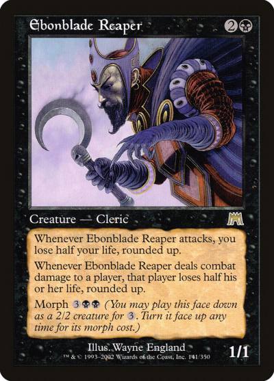 Ebonblade Reaper 141 Onslaught Magic card