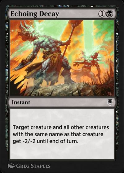 Echoing Decay HA7-7 Historic Anthology 7 Magic card