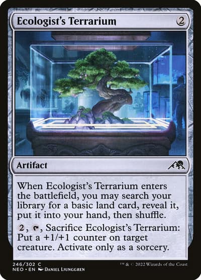 Ecologist's Terrarium NEO-246 Kamigawa: Neon Dynasty Magic card