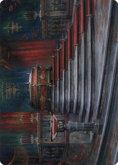 Edgar Markov's Coffin // Edgar Markov's Coffin AVOW-60 Crimson Vow Art Series Magic card