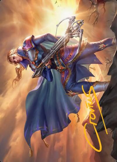 Edgar, Master Machinist // Edgar, Master Machinist AFIN-27 Final Fantasy Art Series Magic card