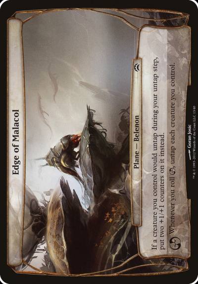 Edge of Malacol OPC2-13 Planechase 2012 Planes Magic card