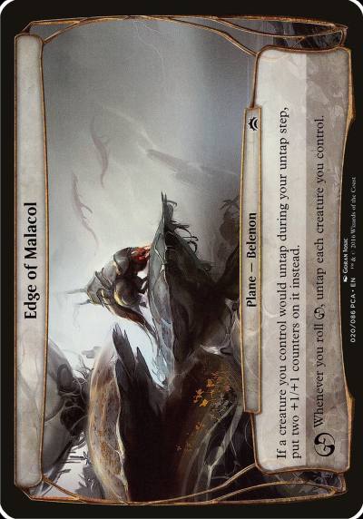 Edge of Malacol OPCA-20 Planechase Anthology Planes Magic card