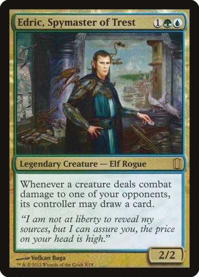 Edric, Spymaster of Trest CM1-8 Commander's Arsenal Magic card