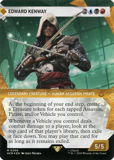 Edward Kenway ACR-269 Assassin's Creed Magic card