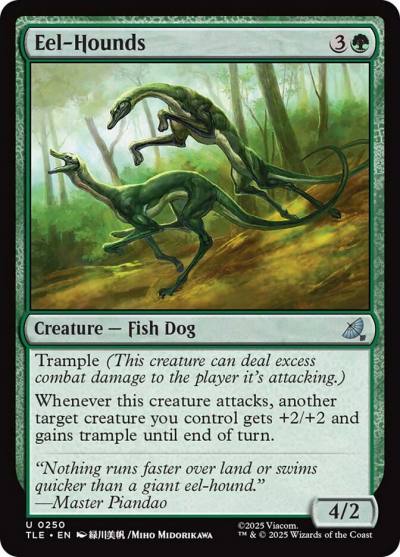 Eel-Hounds TLE-250 Avatar: The Last Airbender Eternal Magic card