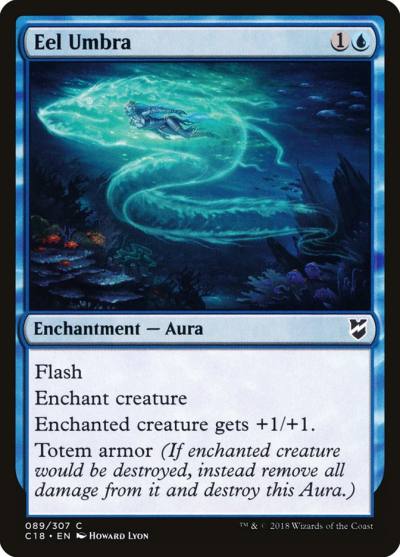 Eel Umbra C18-89 Commander 2018 Magic card