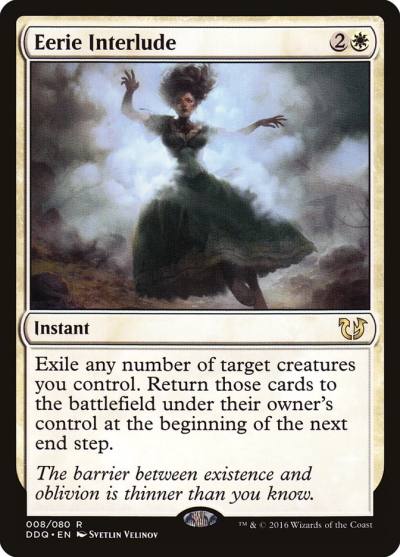 Eerie Interlude DDQ-8 Duel Decks: Blessed vs. Cursed Magic card