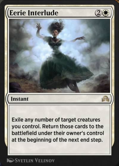 Eerie Interlude EA2-5 Explorer Anthology 2 Magic card