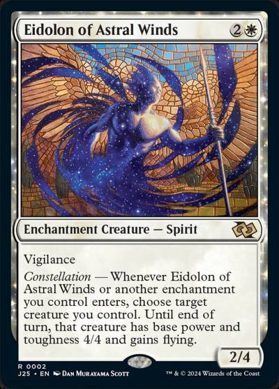 Eidolon of Astral Winds 2 Foundations Jumpstart Magic card