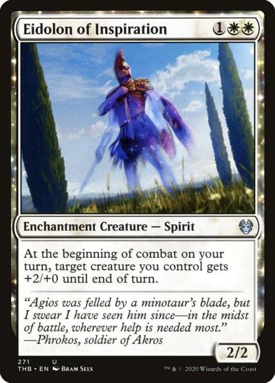 Eidolon of Inspiration 271 Theros Beyond Death Magic card