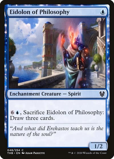 Eidolon of Philosophy 48 Theros Beyond Death Magic card