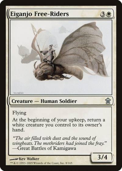Eiganjo Free-Riders 8 Saviors of Kamigawa Magic card