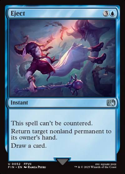 Eject FIN-52 Final Fantasy Magic card