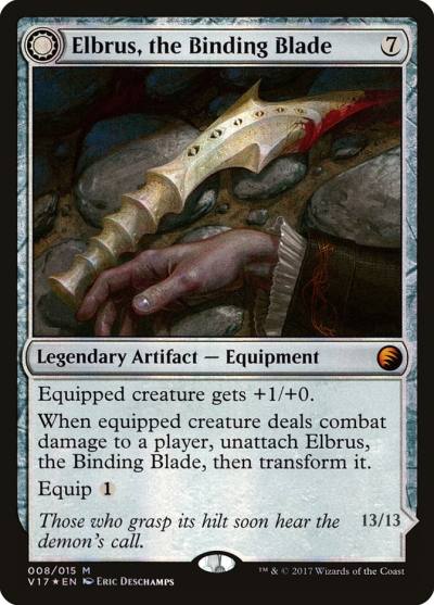 Elbrus, the Binding Blade // Withengar Unbound V17-8 From the Vault: Transform Magic card