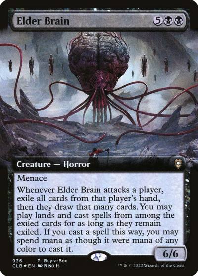 Elder Brain CLB-936 Commander Legends: Battle for Baldur's Gate Magic card
