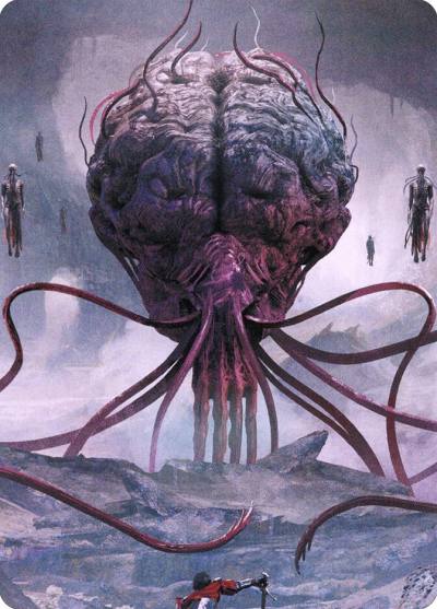 Elder Brain // Elder Brain ACLB-13 Battle for Baldur's Gate Art Series Magic card