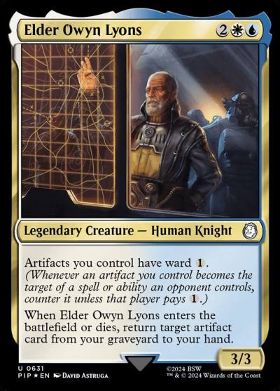Elder Owyn Lyons PIP-631 Fallout Magic card