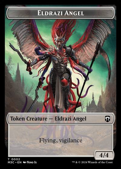 Eldrazi Angel TM3C-2 Modern Horizons 3 Commander Tokens Magic card
