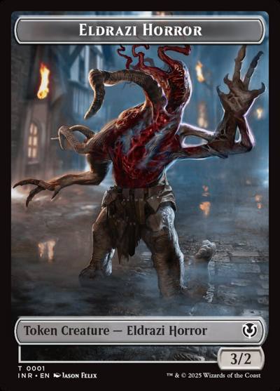 Eldrazi Horror TINR-1 Innistrad Remastered Tokens Magic card