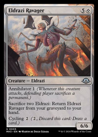 Eldrazi Ravager 5 Modern Horizons 3 Magic card