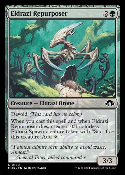 Eldrazi Repurposer 150 Modern Horizons 3 Magic card