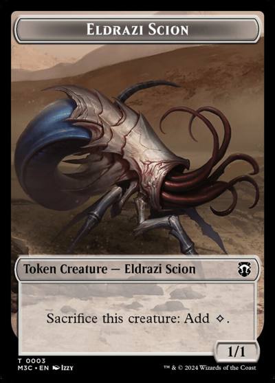Eldrazi Scion TM3C-3 Modern Horizons 3 Commander Tokens Magic card