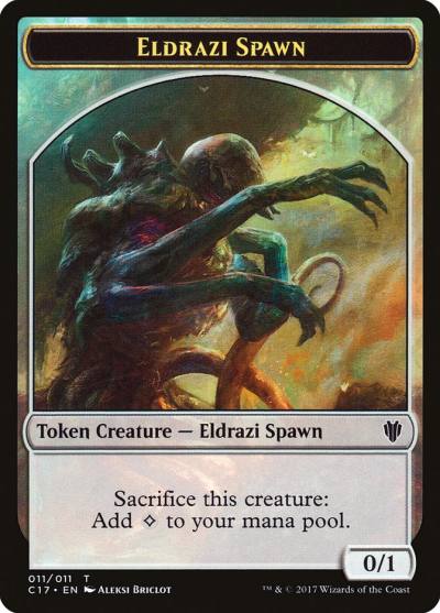 Eldrazi Spawn TC17-11 Commander 2017 Tokens Magic card