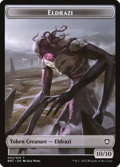 Eldrazi TBRC-2 The Brothers' War Commander Tokens Magic card