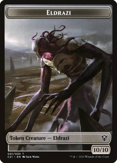 Eldrazi TC21-1 Commander 2021 Tokens Magic card