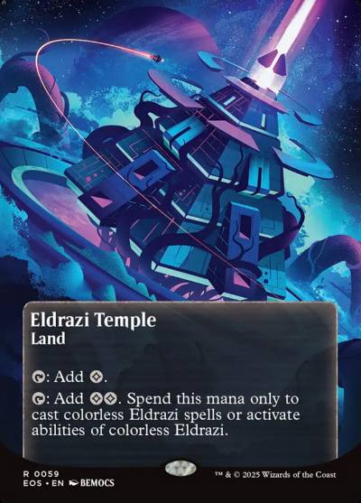 Eldrazi Temple EOS-59 Edge of Eternities: Stellar Sights Magic card