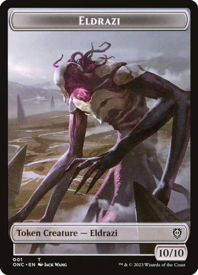 Eldrazi TONC-1 Phyrexia: All Will Be One Commander Tokens Magic card